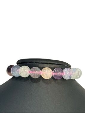 Multicolor Crystal Beaded Bracelet